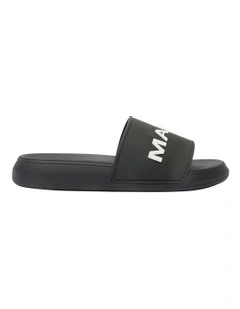 Tropic Sandals in Black/White