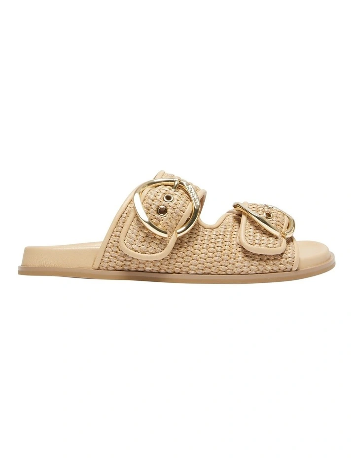Tone Sandals in Natural Raffia image 1