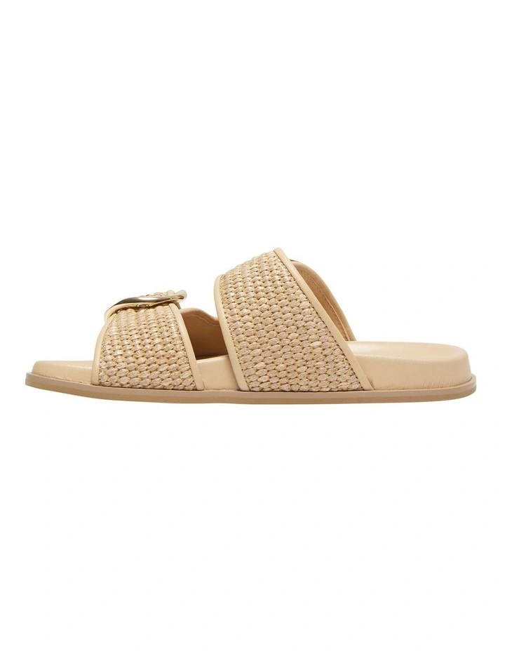 Tone Sandals in Natural Raffia image 4