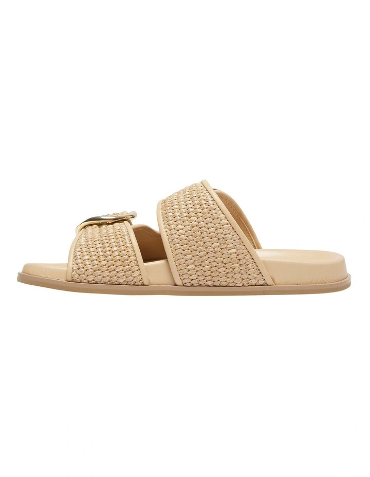 Tone Sandals in Natural Raffia image 4
