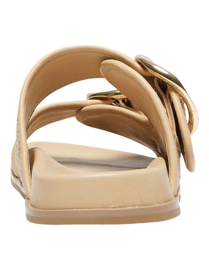 Tone Sandals in Natural Raffia image 5