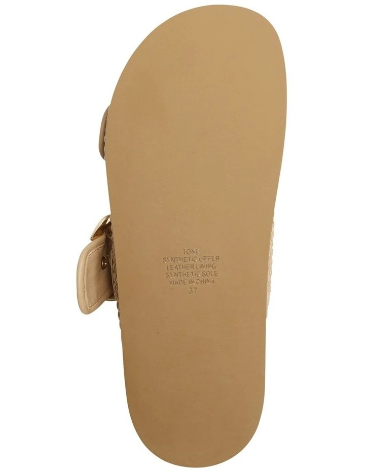 Tone Sandals in Natural Raffia image 7