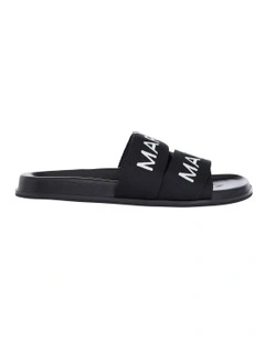 Title Sandals in Black/Black