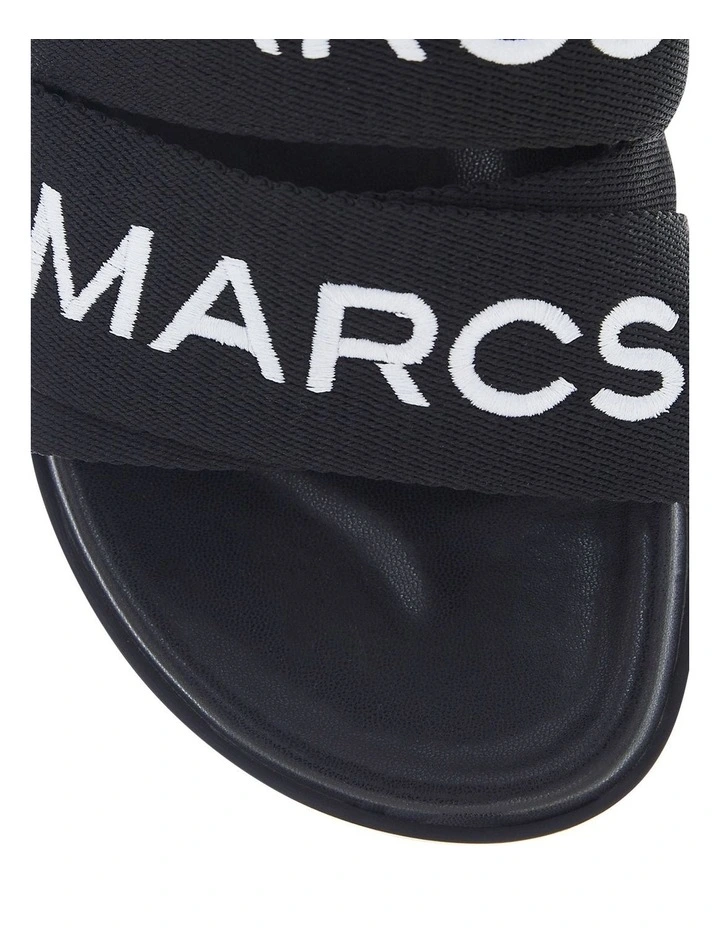 Title Sandals in Black/Black image 4