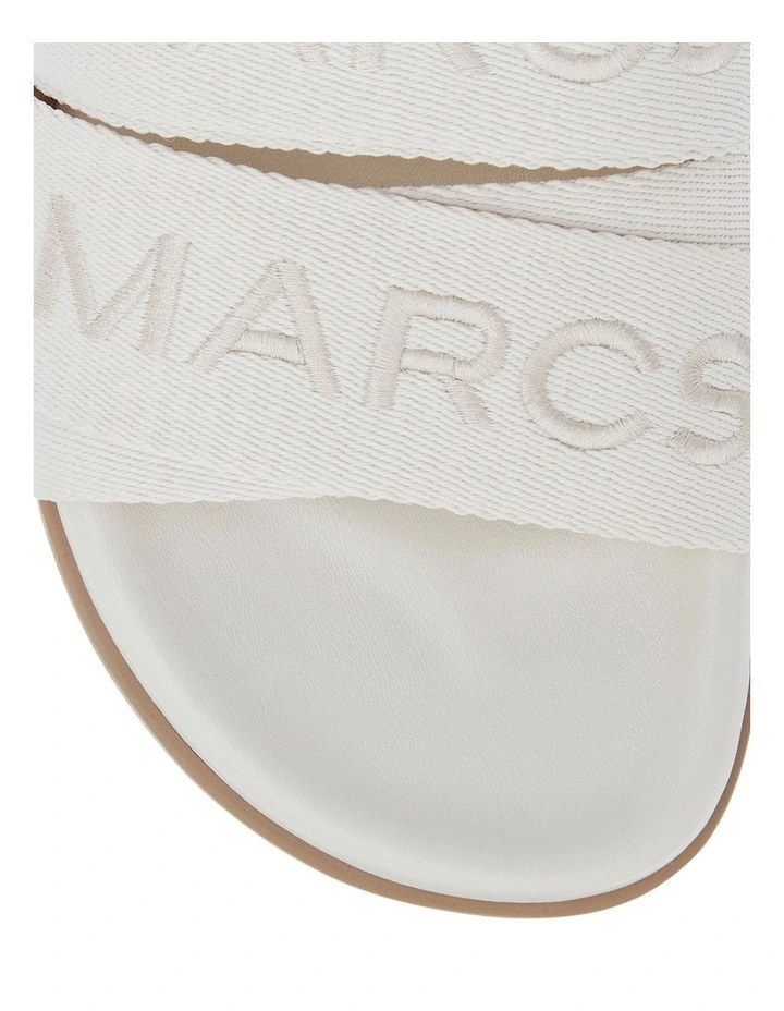 Title Sandals in Ivory/Ivory image 4