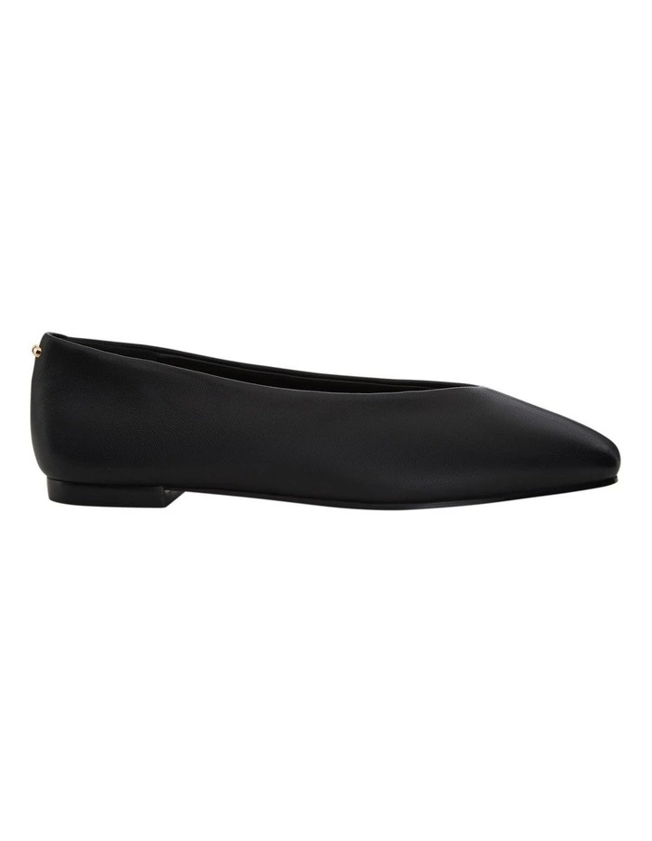 Tune Ballet Flats in Black Leather image 1