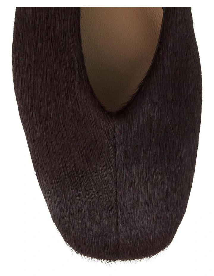 Tune Ballet Flats in Wine Pony image 4