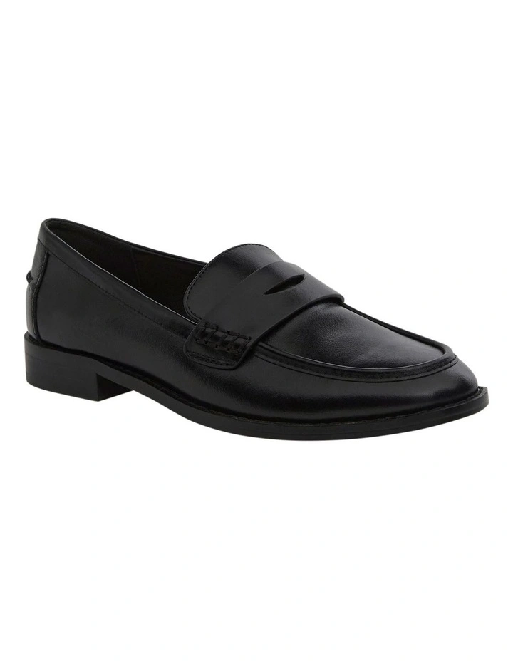 Tory Loafers in Black Hi Shine image 2