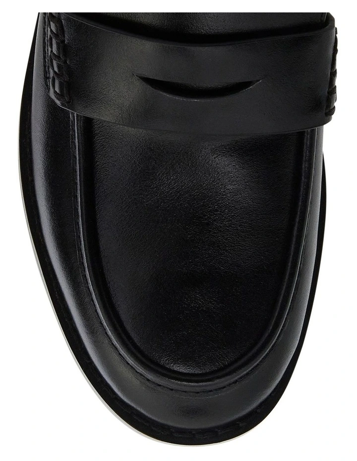 Tory Loafers in Black Hi Shine image 4