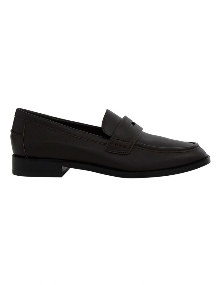 Tory Loafers in Chocolate Leather image 1