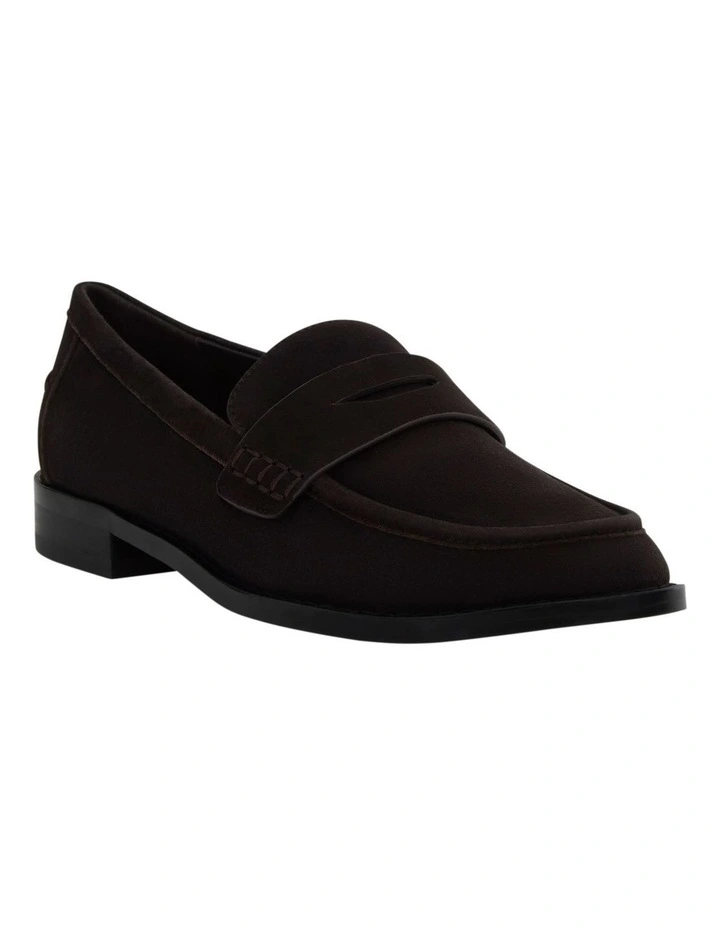Tory Loafers in Chocolate Suede image 2