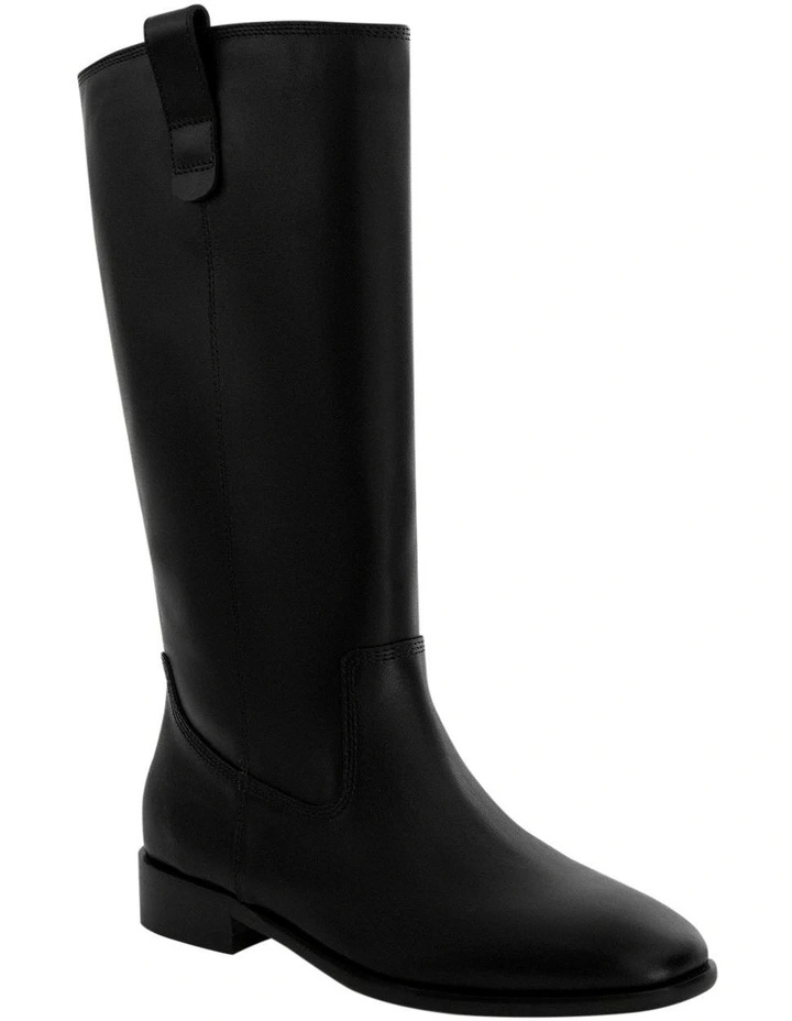 Titan Boots in Black Leather image 2