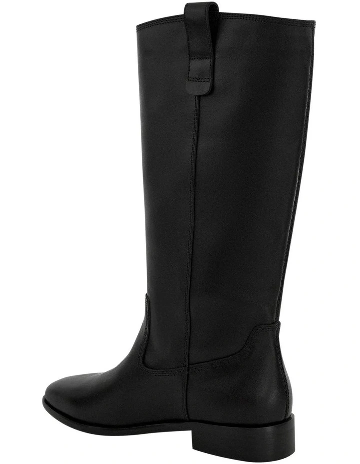 Titan Boots in Black Leather image 3