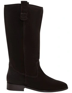 Titan Boots in Chocolate Suede