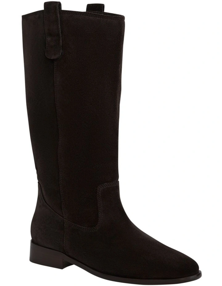 Titan Boots in Chocolate Suede image 2