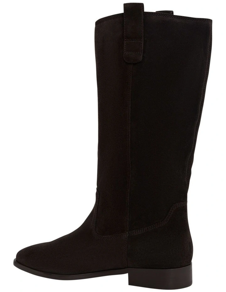 Titan Boots in Chocolate Suede image 3