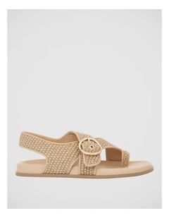 Talbot Sandals in Natural Raffia