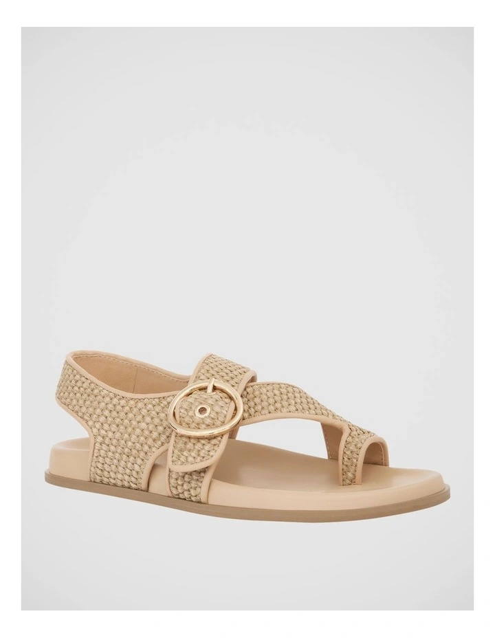 Talbot Sandals in Natural Raffia image 2