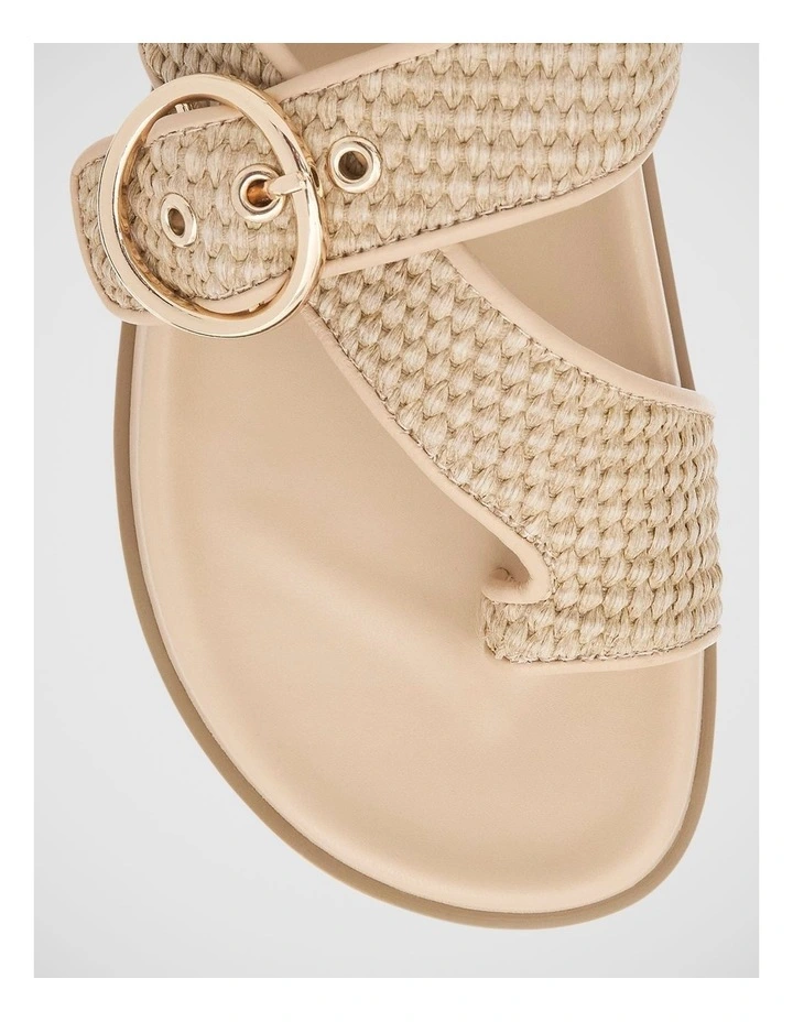 Talbot Sandals in Natural Raffia image 4