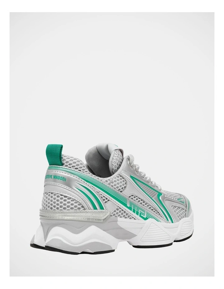 Steve Madden Speedster-E Sneaker in Green | MYER
