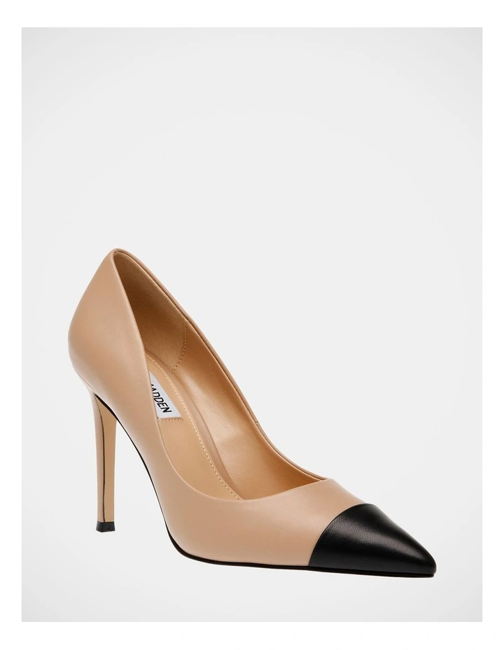 【Steve Madden】EVELYN-C SHOE パンプス(BLK/TAN) Steve Madden Evelyn-C Dress Shoe in Tan | MYER