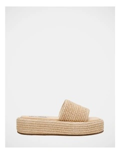 Beachy Sandal Shoe in Natural