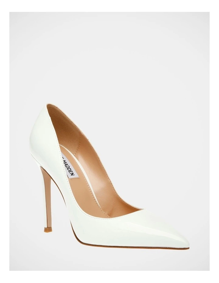 Evelyn Dress Shoe in White Patent image 2