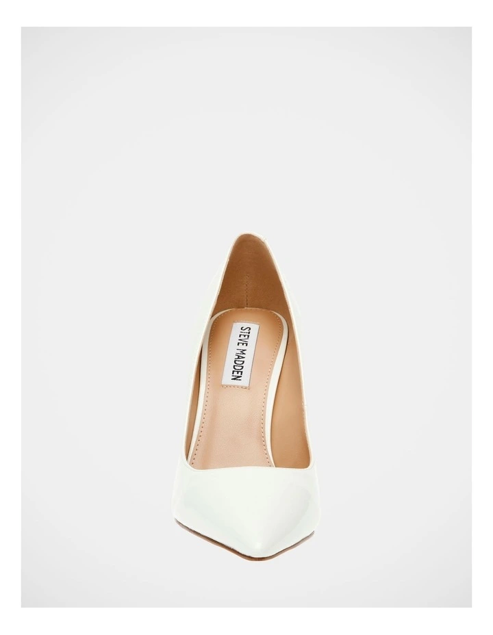 Evelyn Dress Shoe in White Patent image 3