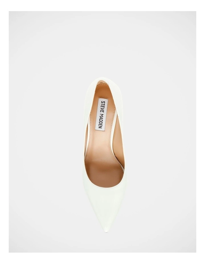 Evelyn Dress Shoe in White Patent image 4