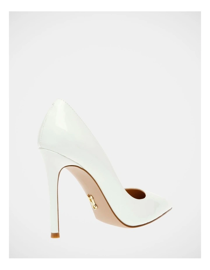 Evelyn Dress Shoe in White Patent image 5
