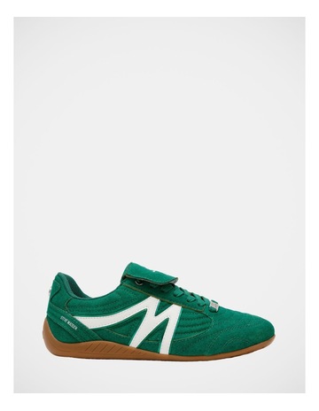 Freekick Sneaker in White/Green