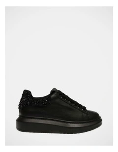 Gaze-R Sneaker in Black/Black