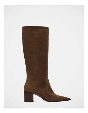 Steve Madden Skyline Boot in Black Leather | MYER