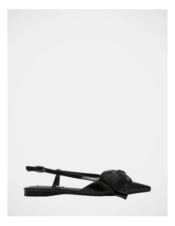Dazzled Casual Leather Shoes in Black