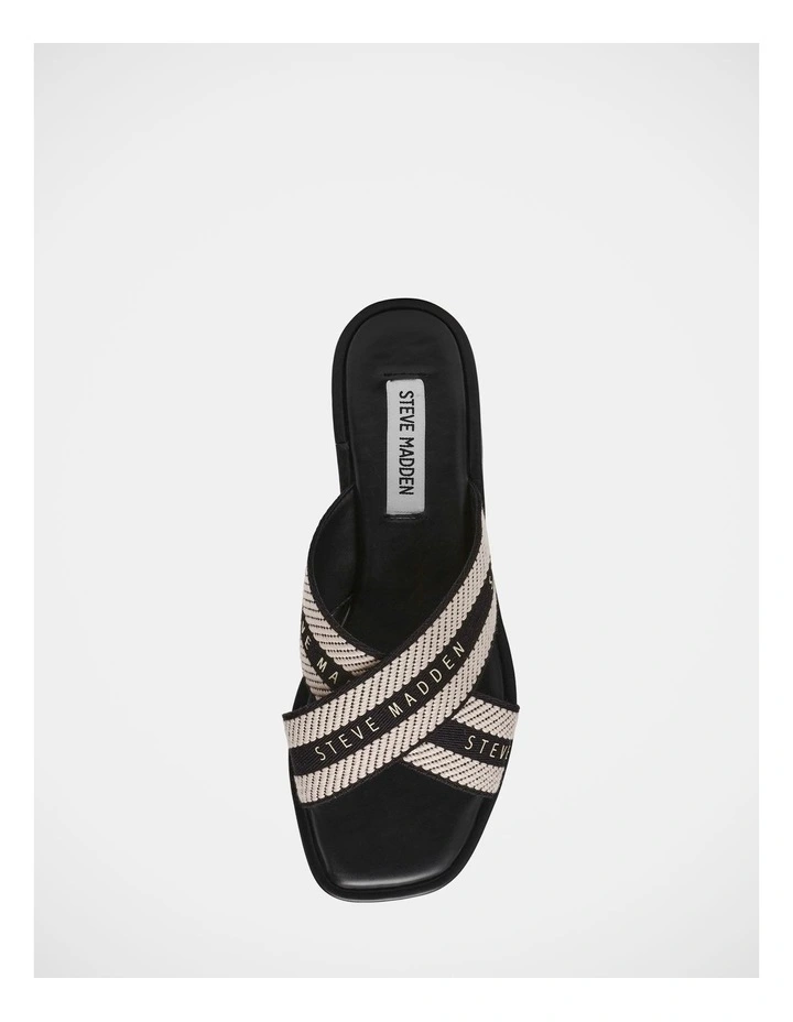 Arrows Sandal in Black image 4