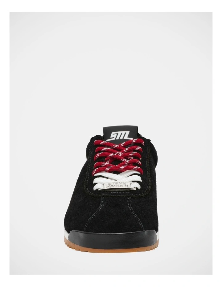 Mirage Sneakers in Black Suede image 3
