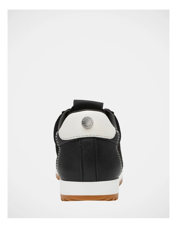 Mirage Sneakers in Black Suede image 6