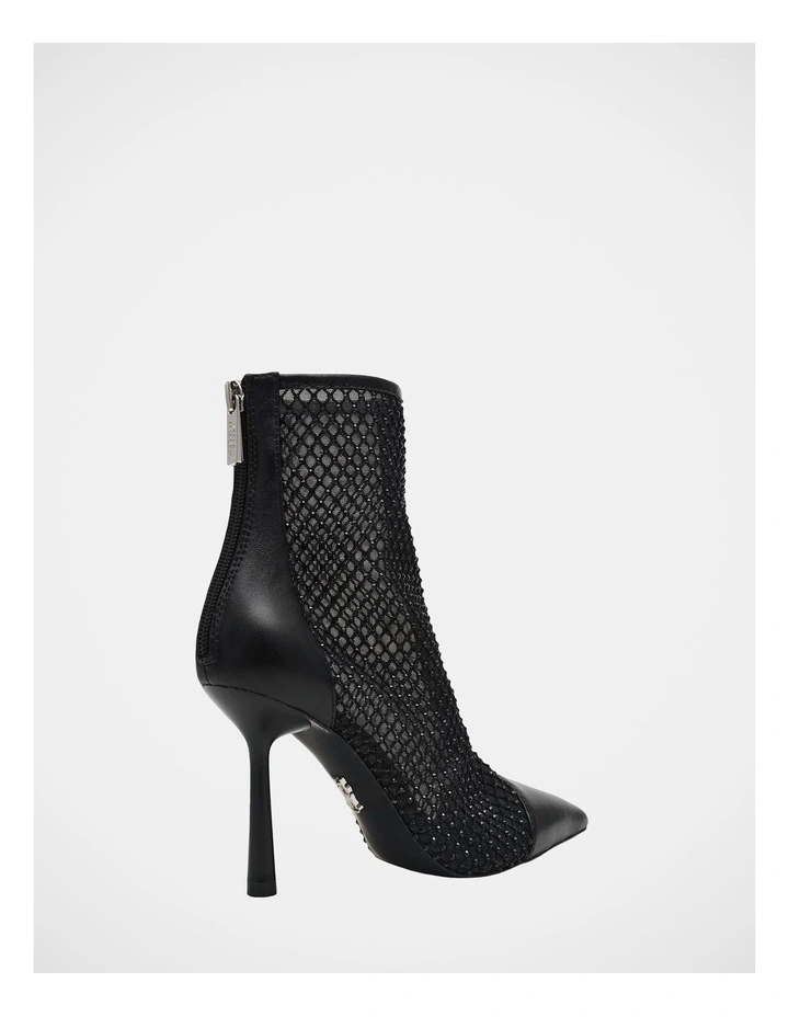 Arlette Boots in Black Mesh image 5