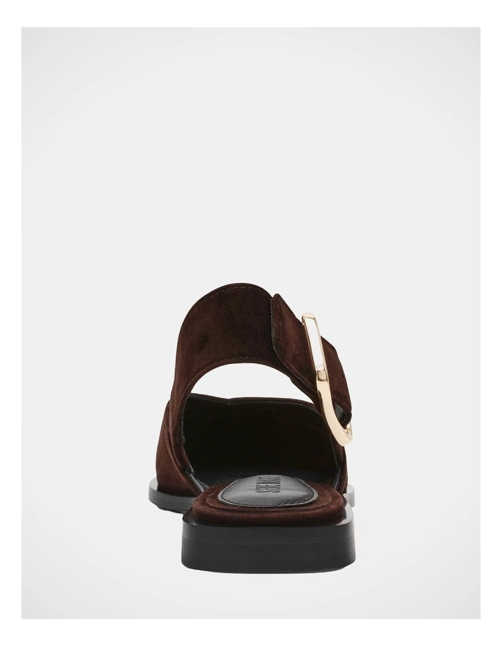 Sianna Flats in Brown Suede image 6