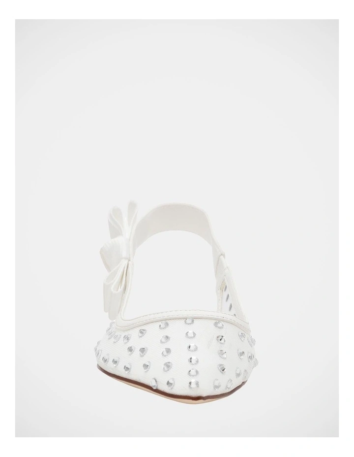 Olyvia-R Flats in Ivory image 3