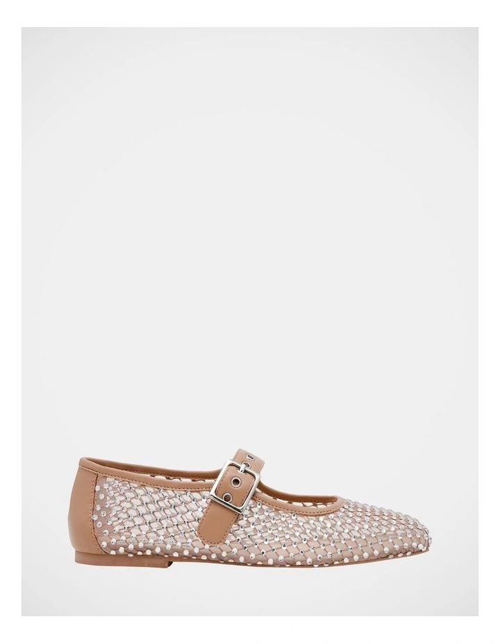 Marcela Casual Shoes in Tan Mesh image 1