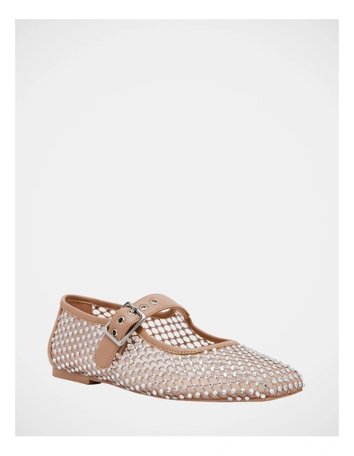 Marcela Casual Shoes in Tan Mesh image 2