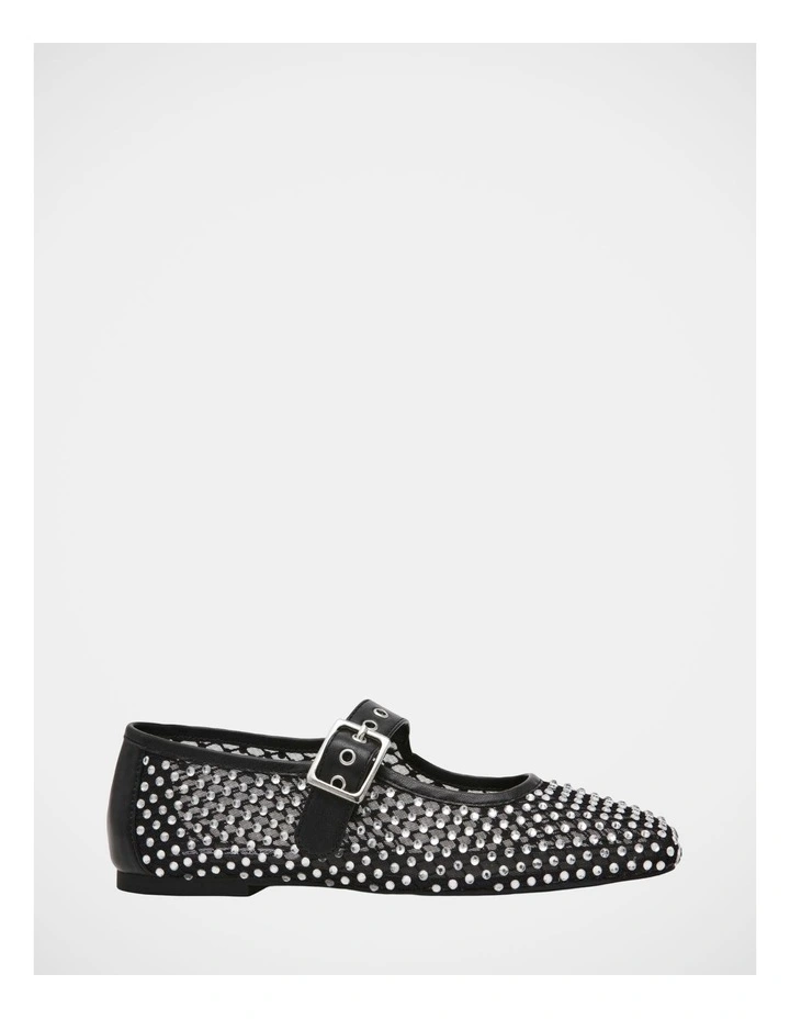 Marcela Casual Shoes in Black Mesh image 1