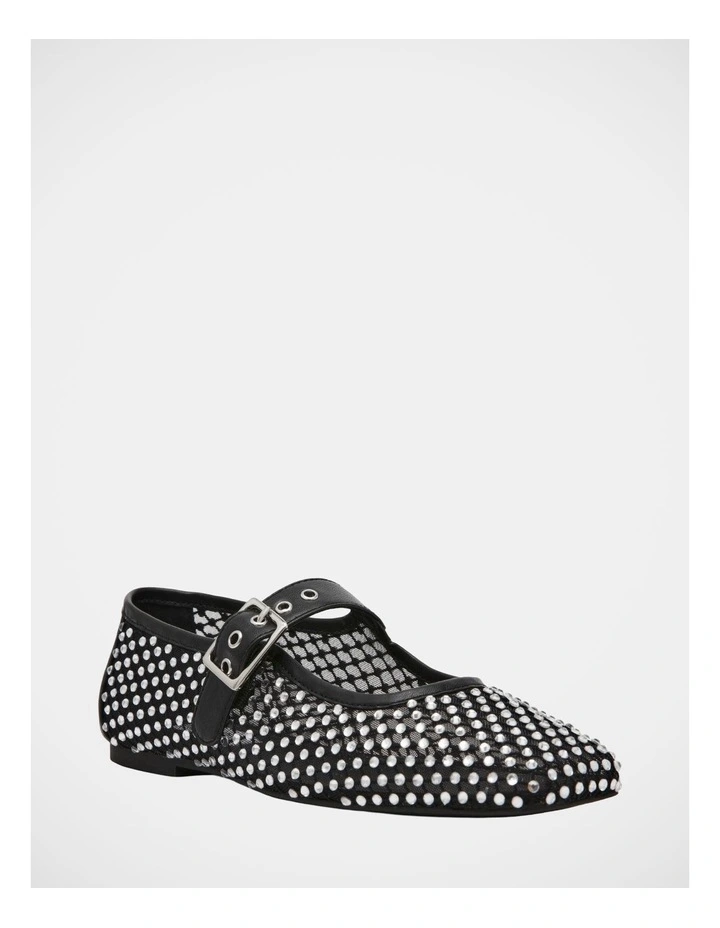 Marcela Casual Shoes in Black Mesh image 2