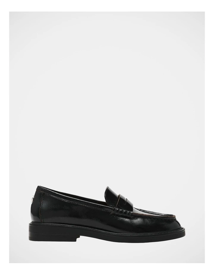 Adison Loafers in Black Leather image 1