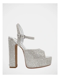 Tandem-R Dress Heels in Rhinestone