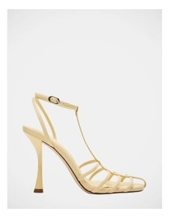 Tildah Dress Heels in Yellow