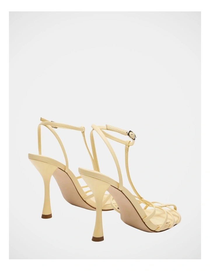 Tildah Dress Heels in Yellow image 4