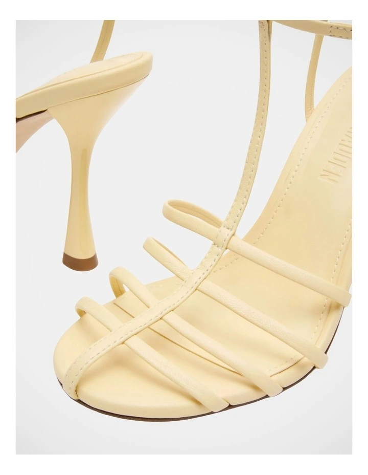 Tildah Dress Heels in Yellow image 5