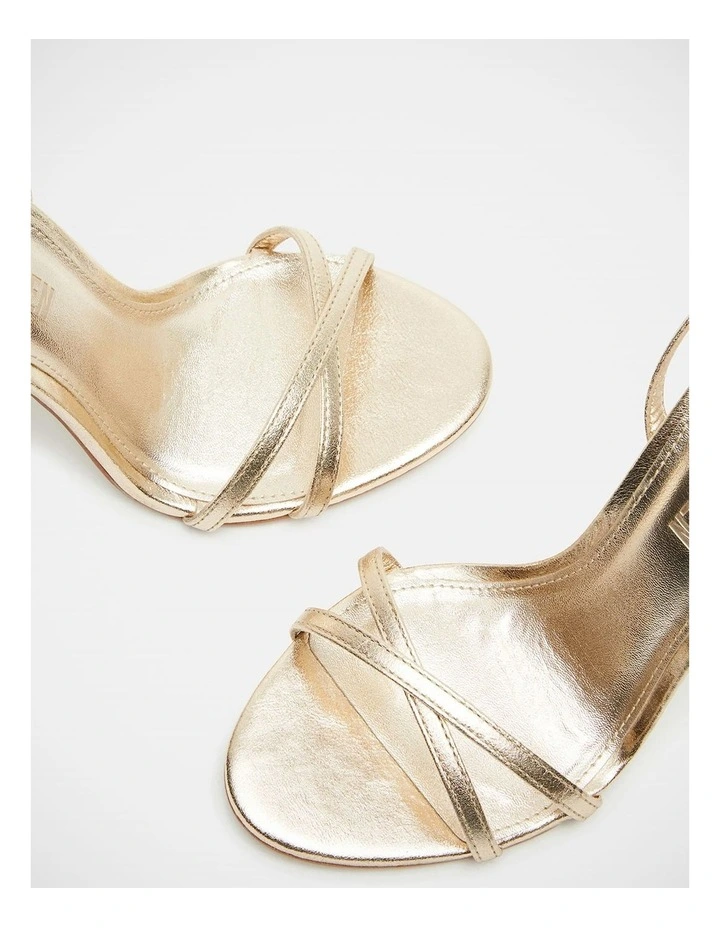 Jypsey Dress Heels in Gold image 3